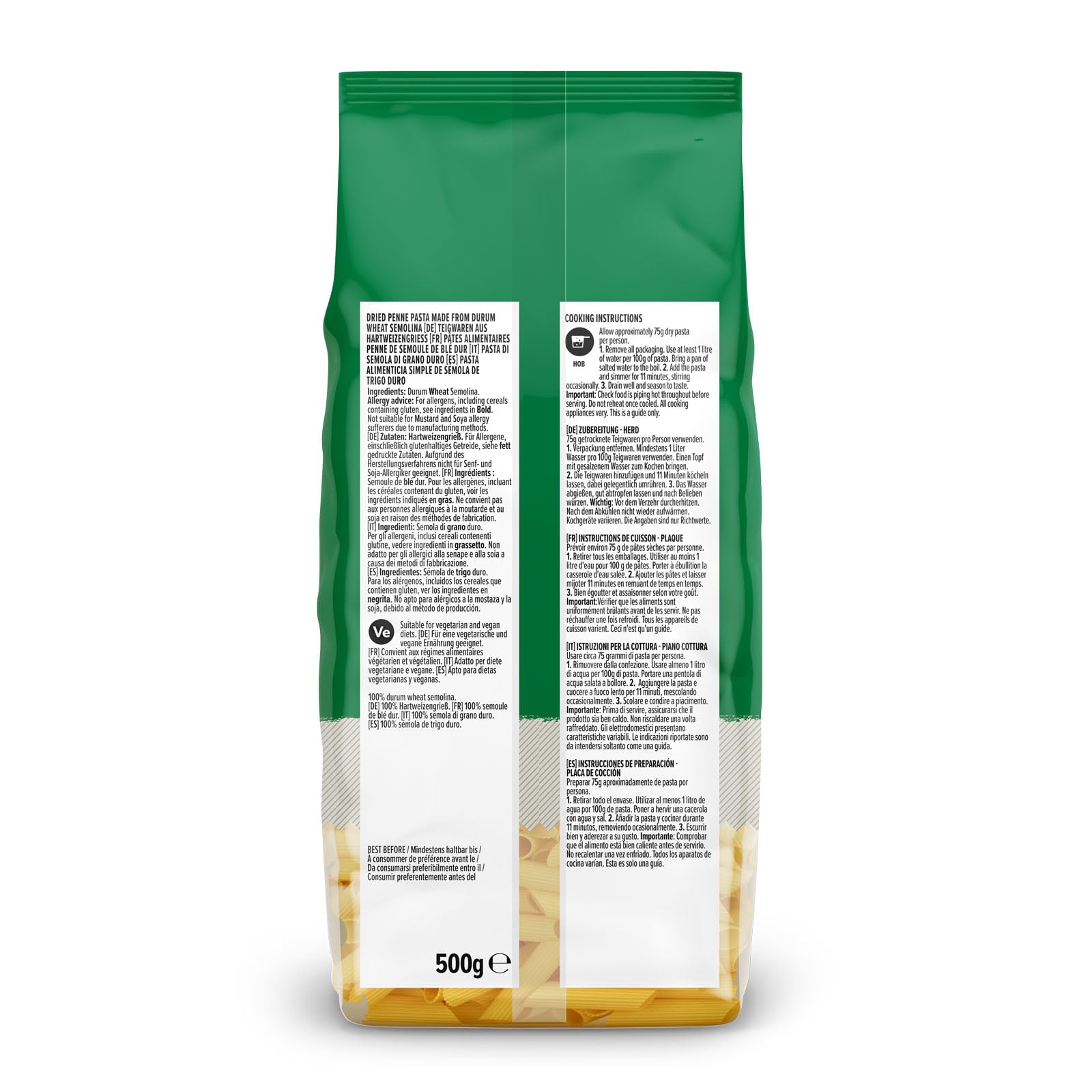 by Amazon Penne pasta grano duro 500 g Italia