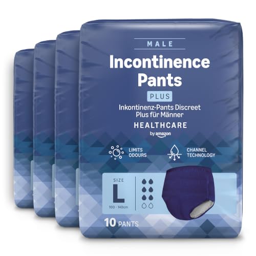 Healthcare by Amazon slip assorbenti uomo L Plus 40 pezzi