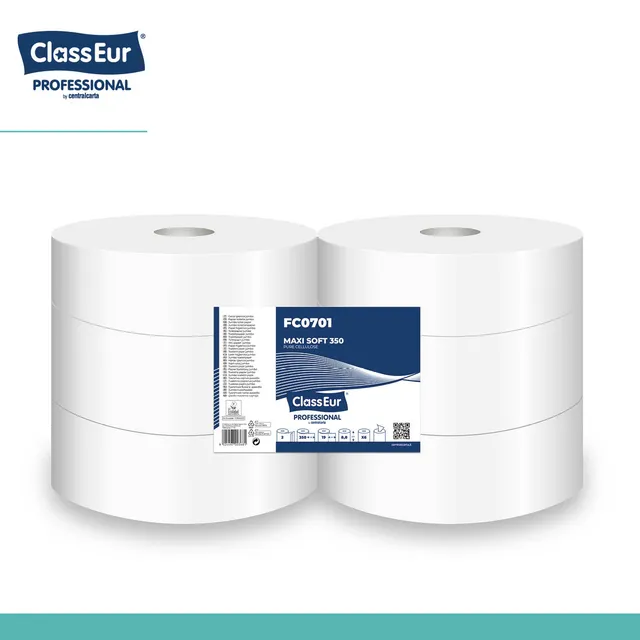Maxi Soft 350 carta igienica jumbo
