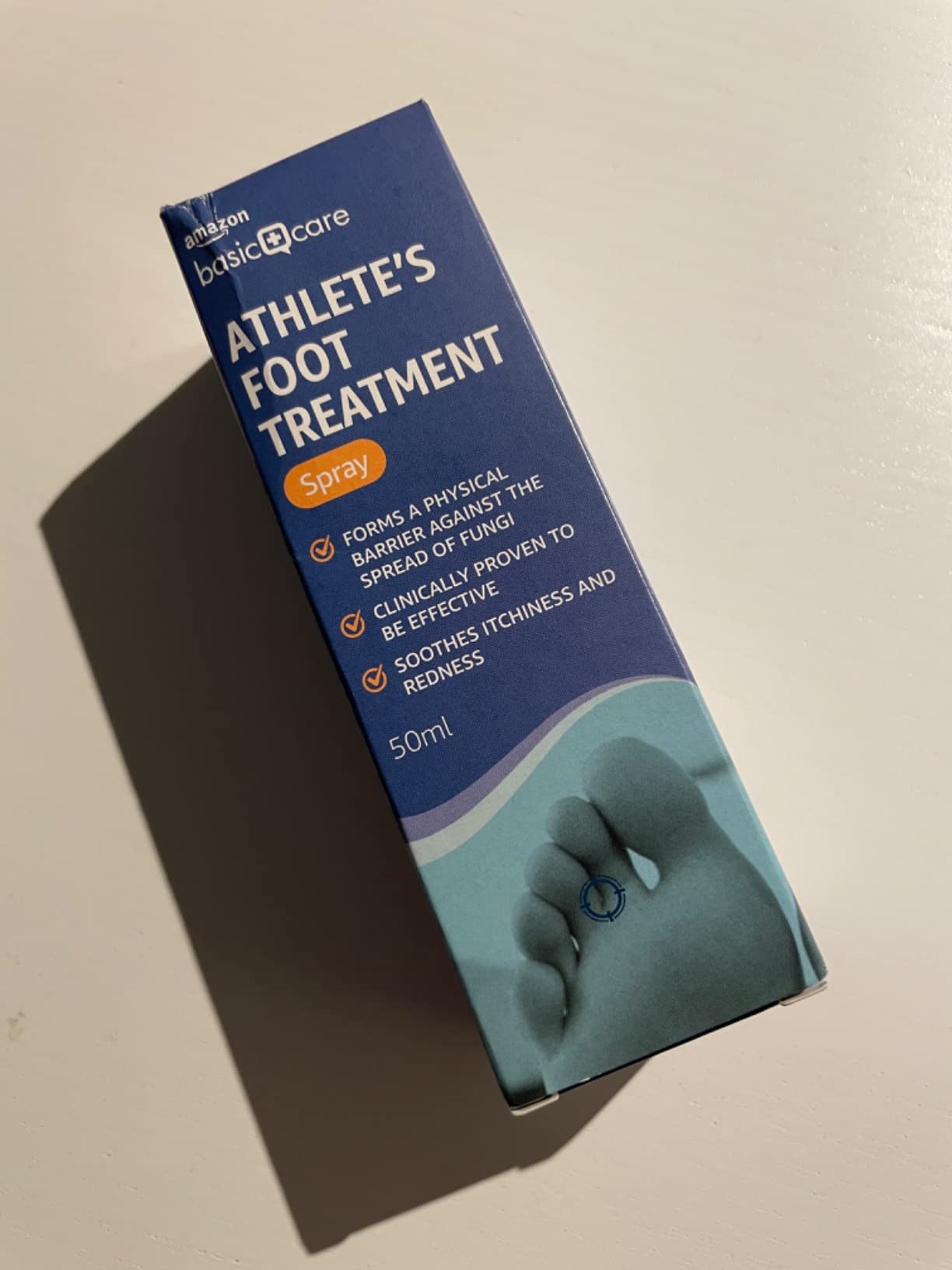Healthcare by Amazon Spray Piede d'Atleta 50ml Neutro