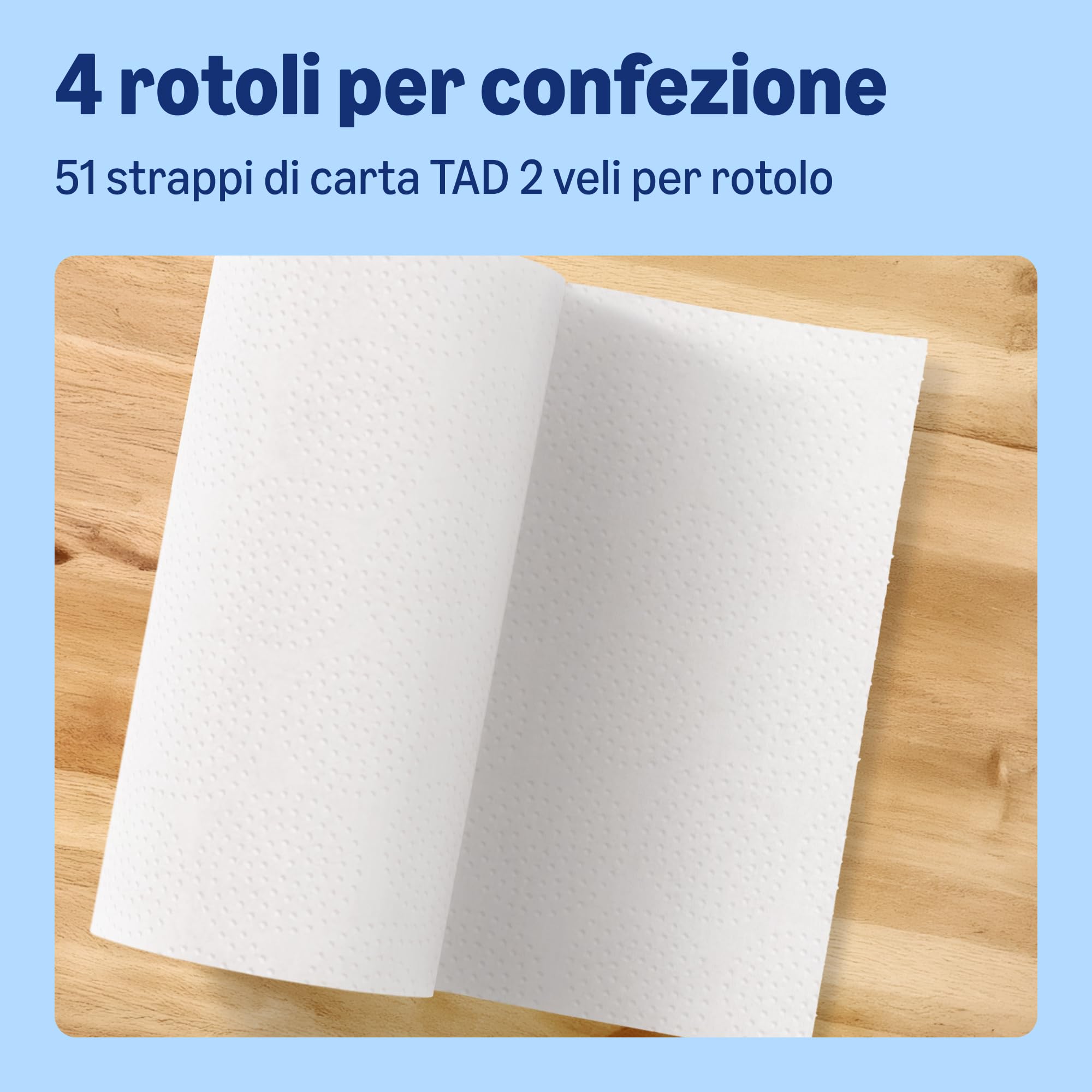by Amazon TAD rotolo cucina 32 rotoli ultra assorbente