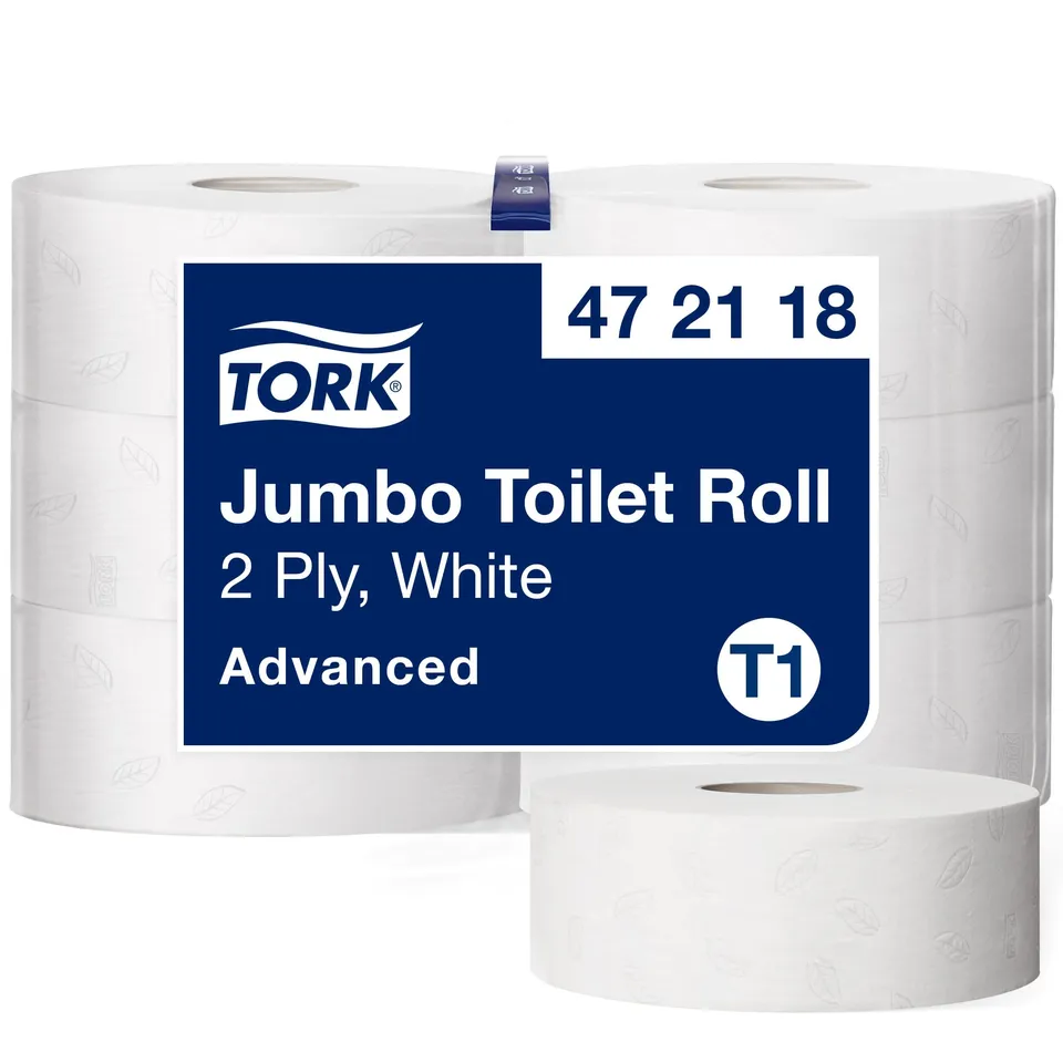 Tork Advanced 472118 carta igienica jumbo 6 rotoli 380 m 2 veli