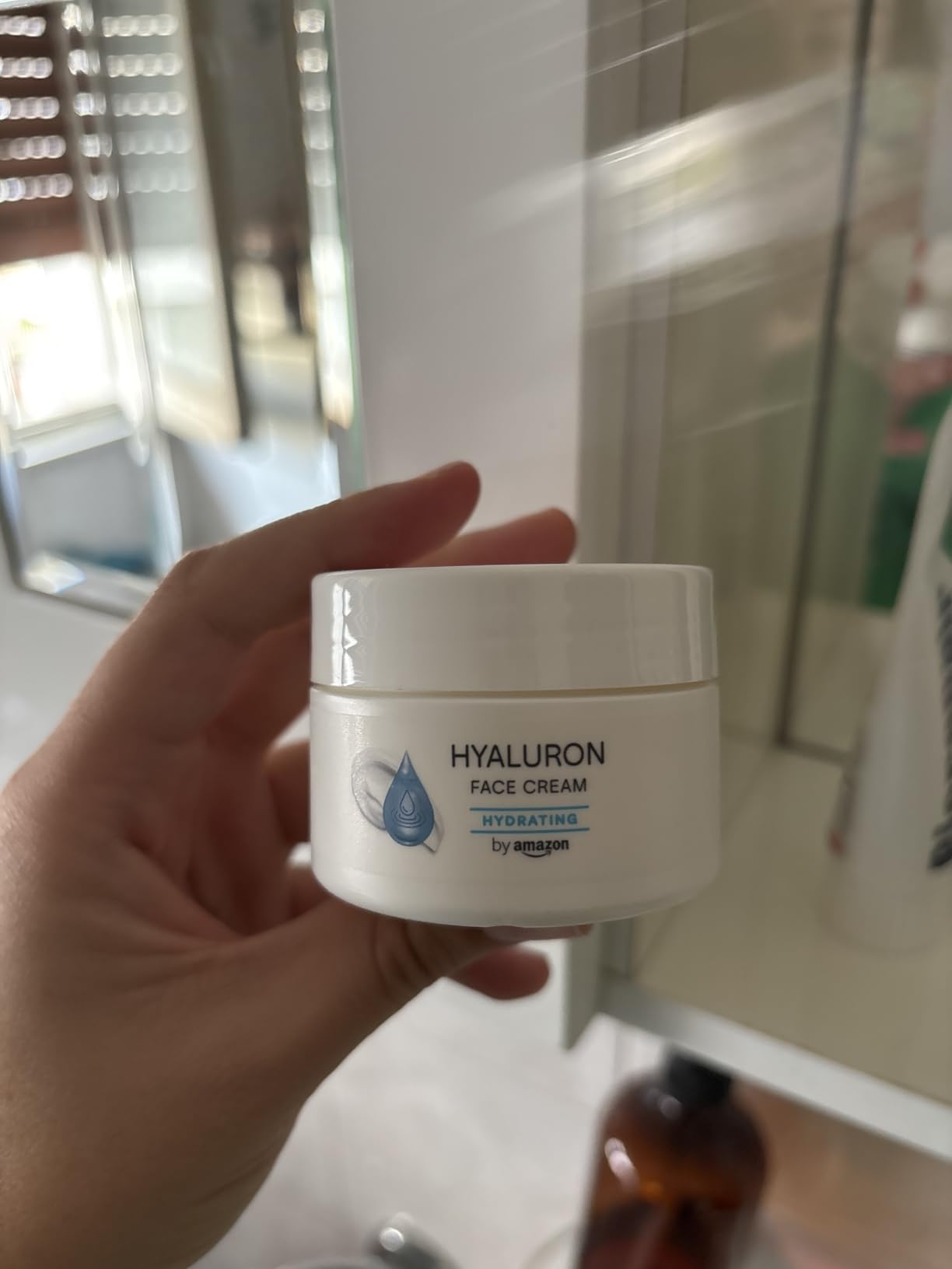 by Amazon Crema Viso Acido Ialuronico 50 ml Pelle Sensibile
