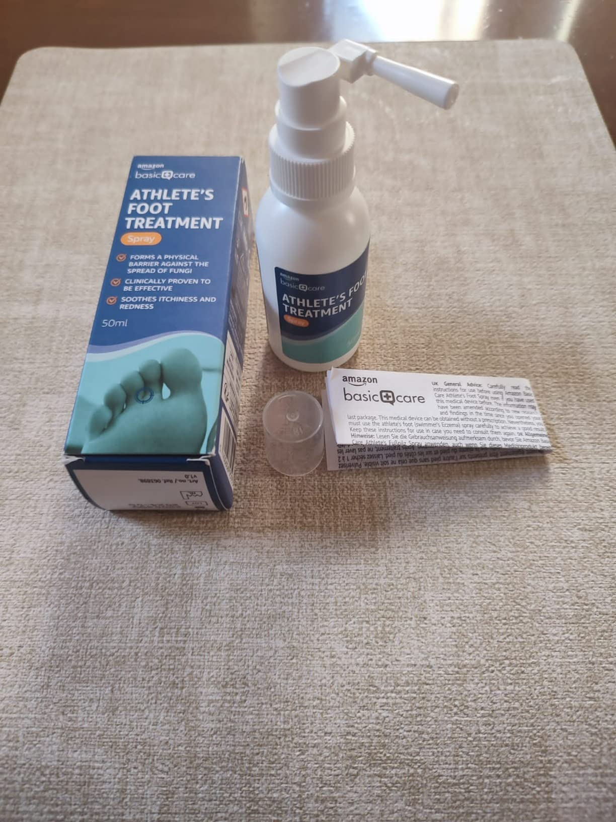 Healthcare by Amazon Spray Piede d'Atleta 50ml Neutro