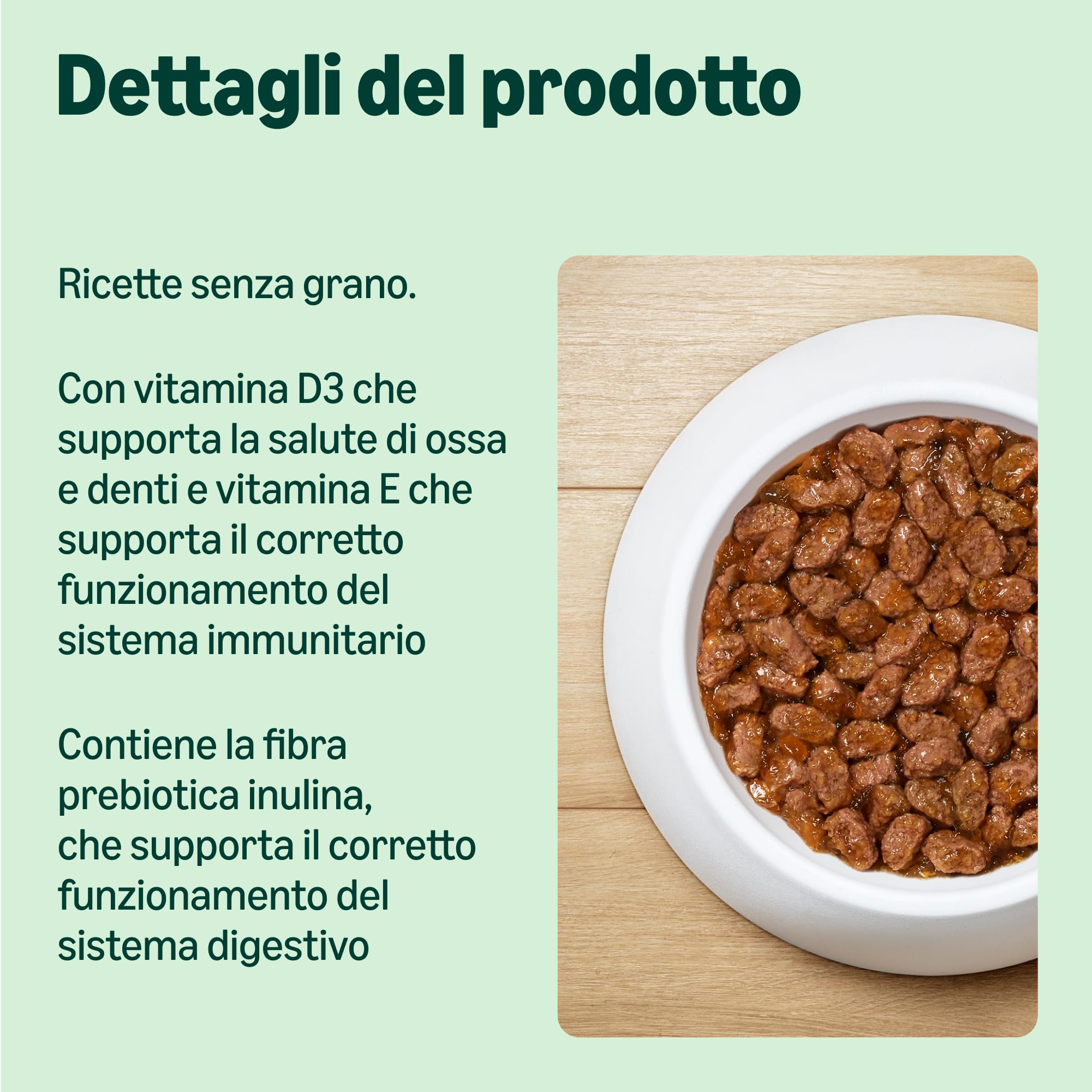 by Amazon Alimento Gatti Anziani Gelatina 48x100 g