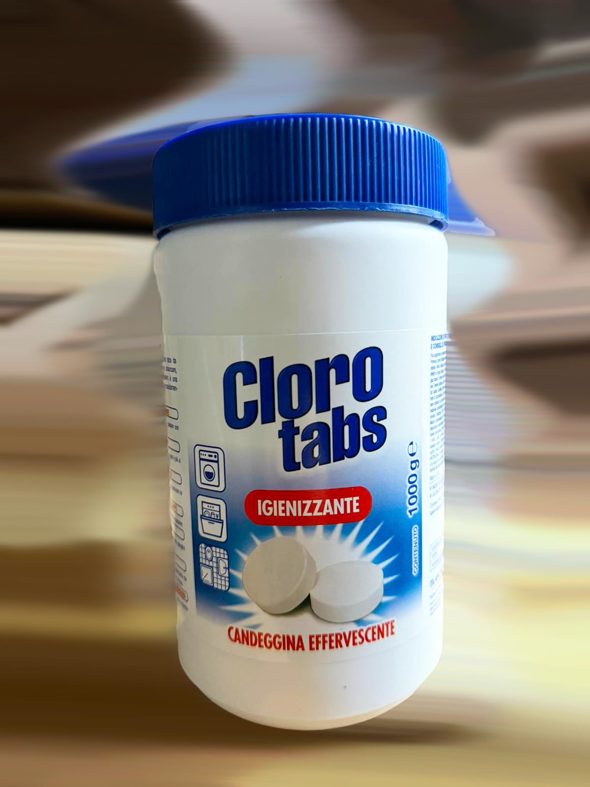 AkitaInk Cloro Tabs pastiglie candeggina 2 kg igienizzanti