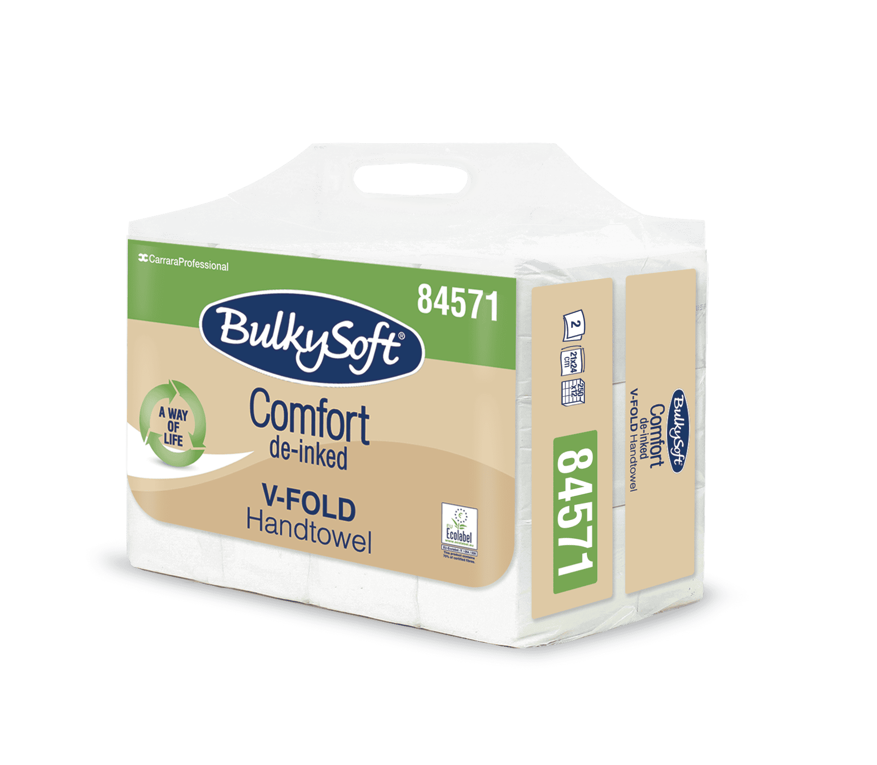 Bulkysoft Comfort V-Fold 2V asciugamani 2 veli