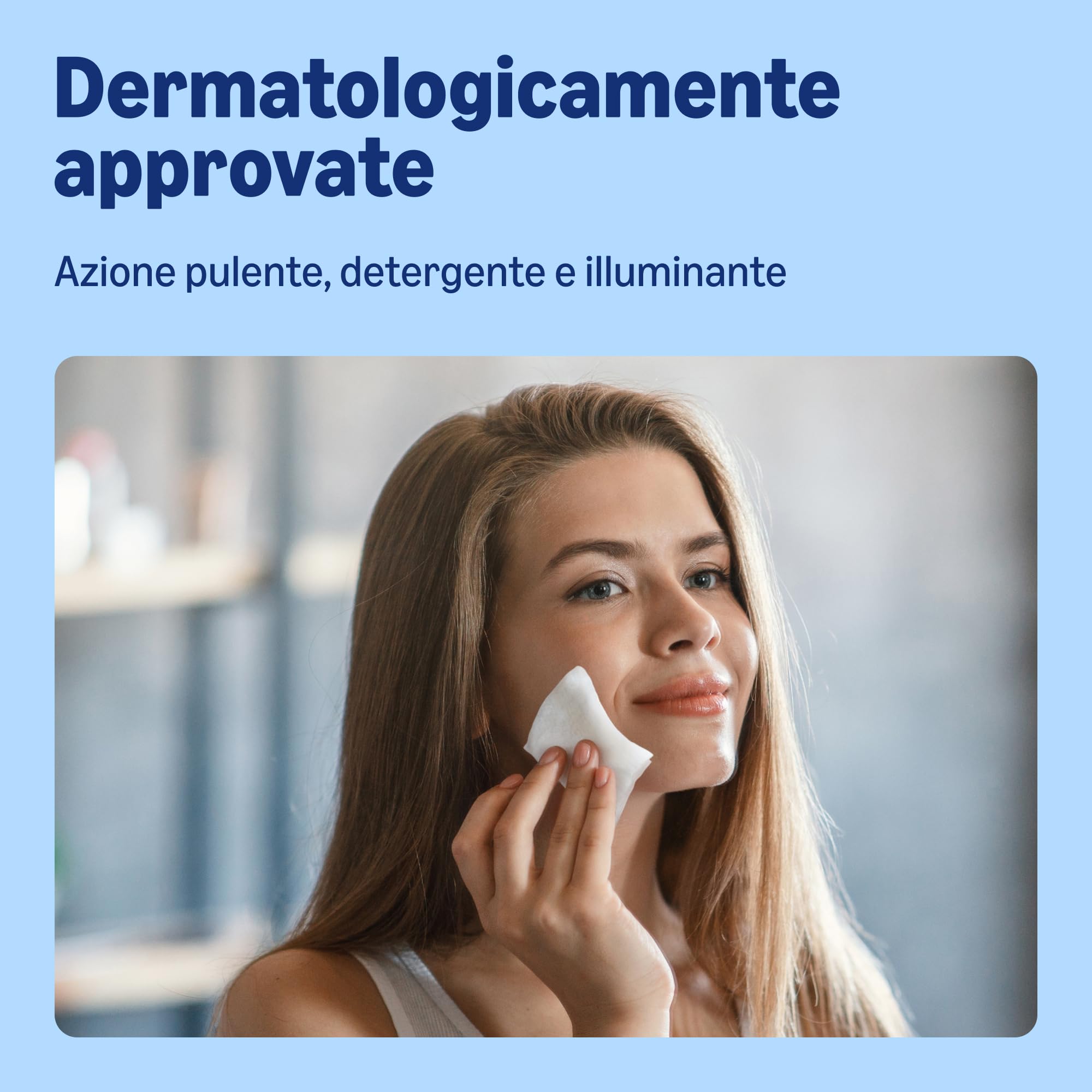by Amazon Pantenolo Salviette Detergenti Viso 25 Pezzi delicate