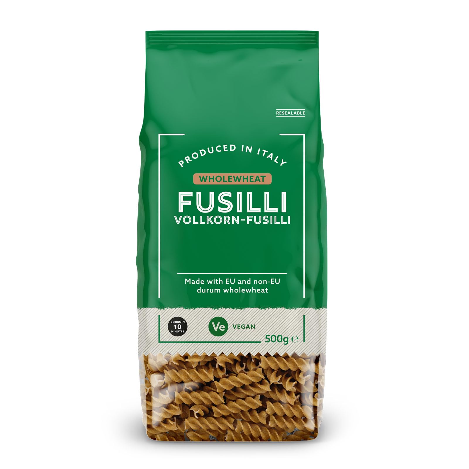 by Amazon Fusilli Integrali pasta 500 g grano duro
