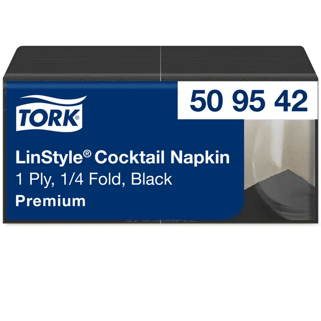 Tork LinStyle 509542 tovaglioli cocktail 100 pezzi premium
