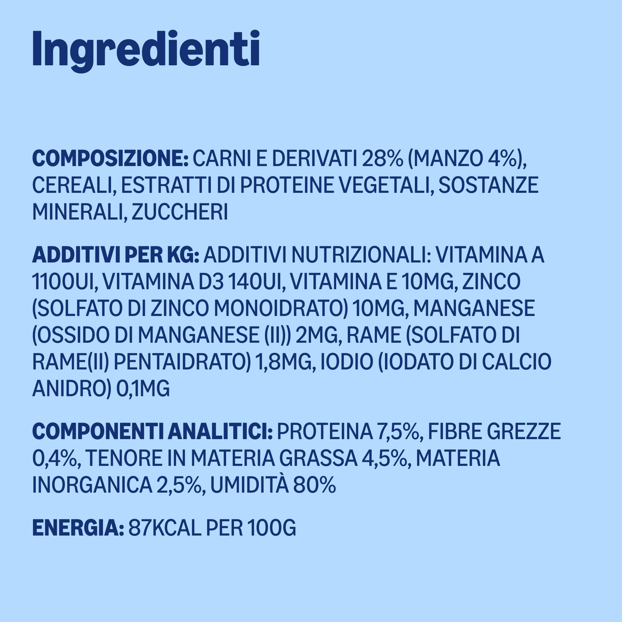 by Amazon Bocconcini Manzo in Salsa Cibo Umido 6x1,24kg