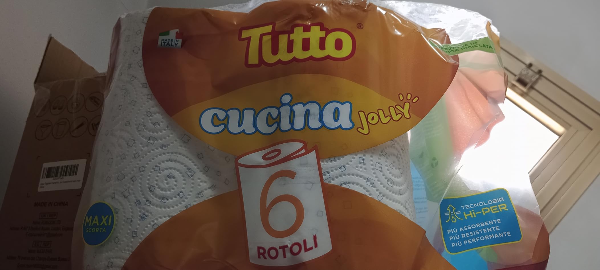 Tutto Cucina Jolly Asciugatutto Decorato 6 Rotoli