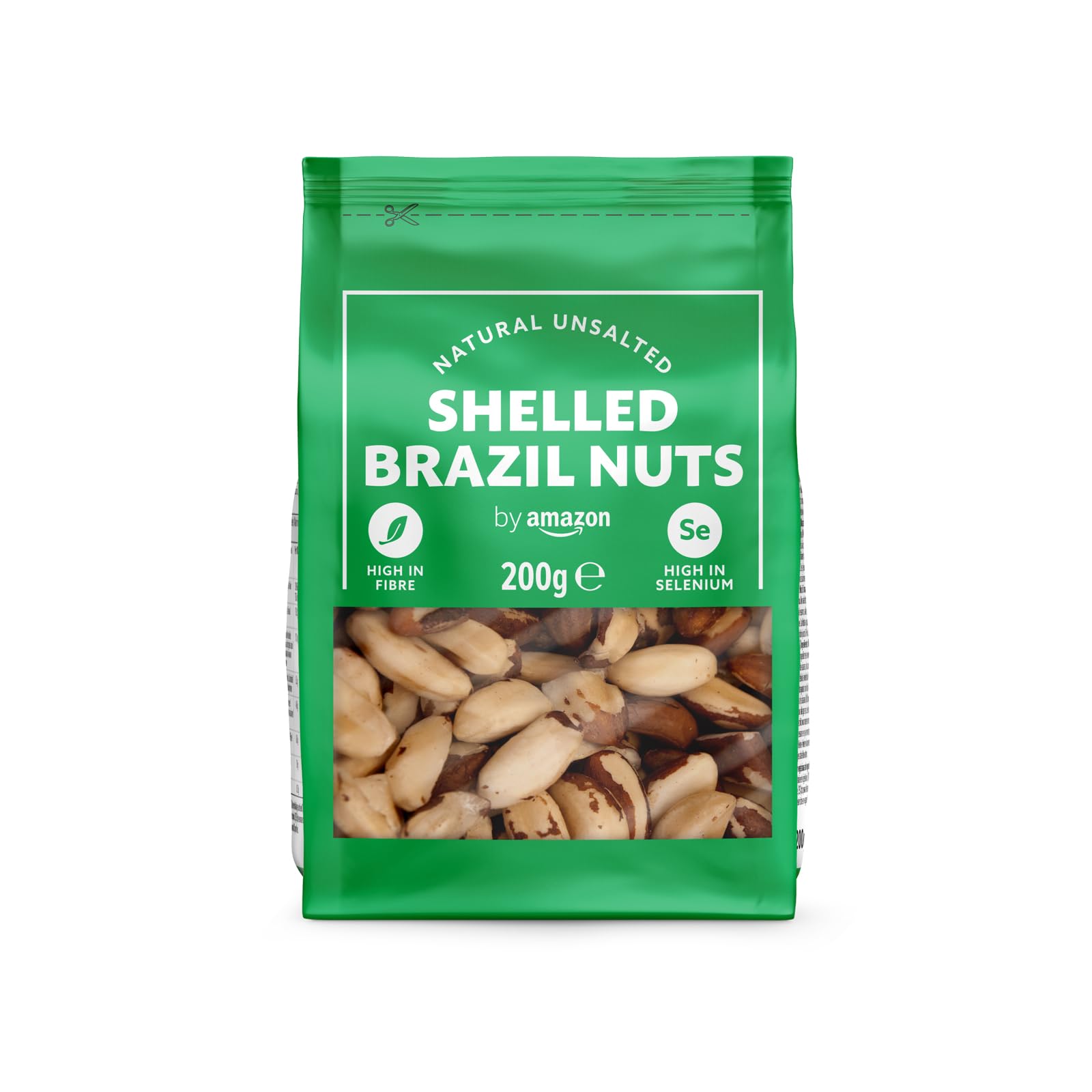 by Amazon Noci del Brasile Sgusciate 7 x 200 g ricche di selenio