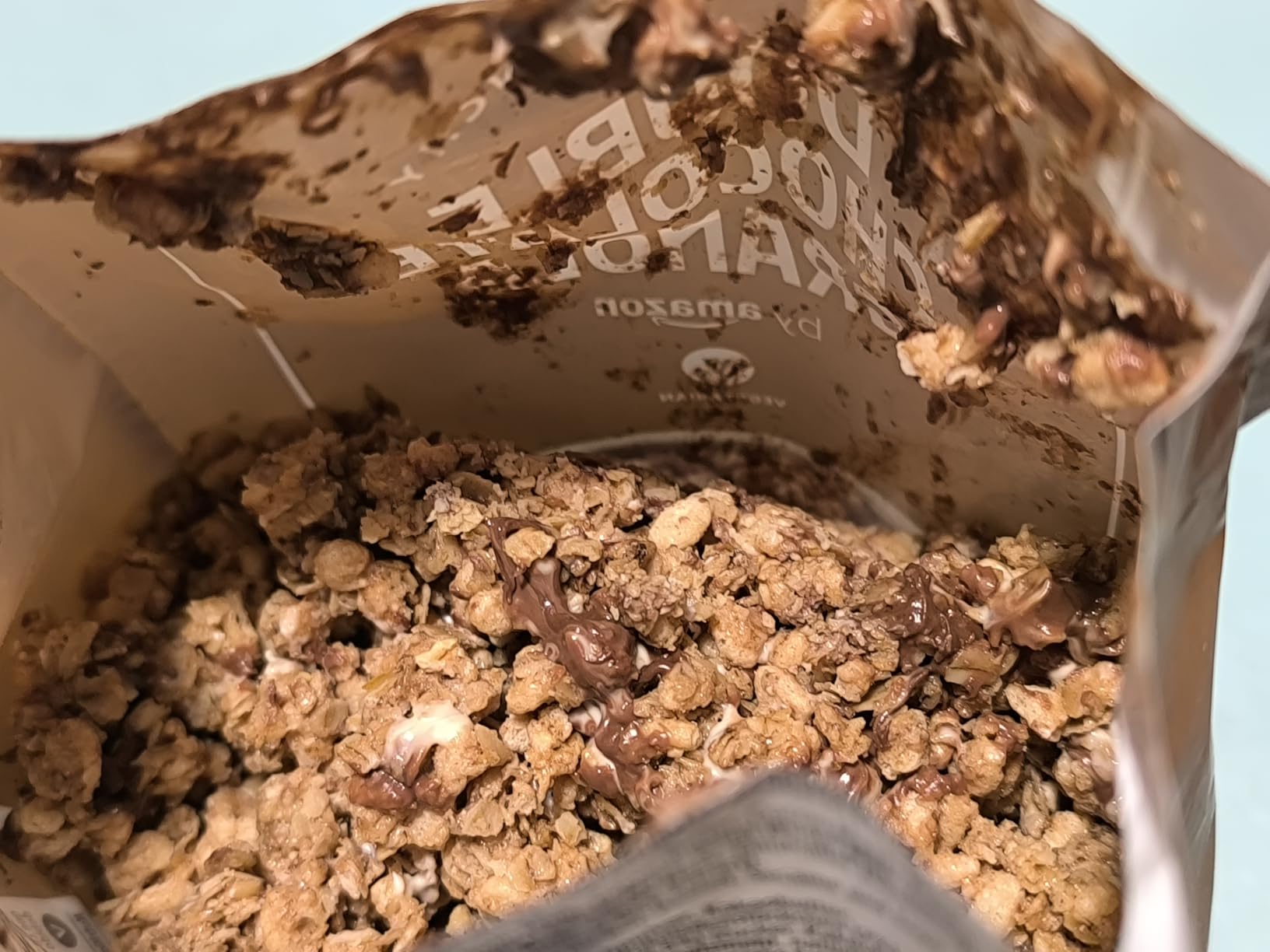 by Amazon Granola Double Chocolate 500g Croccante
