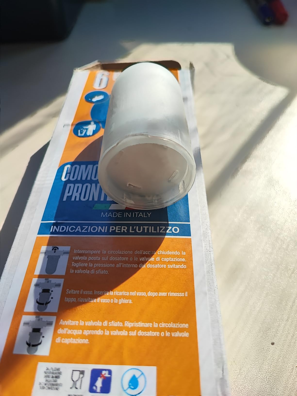 Akitaink Polifosfati Caldaia Ricarica Anticalcare 12 Cartucce