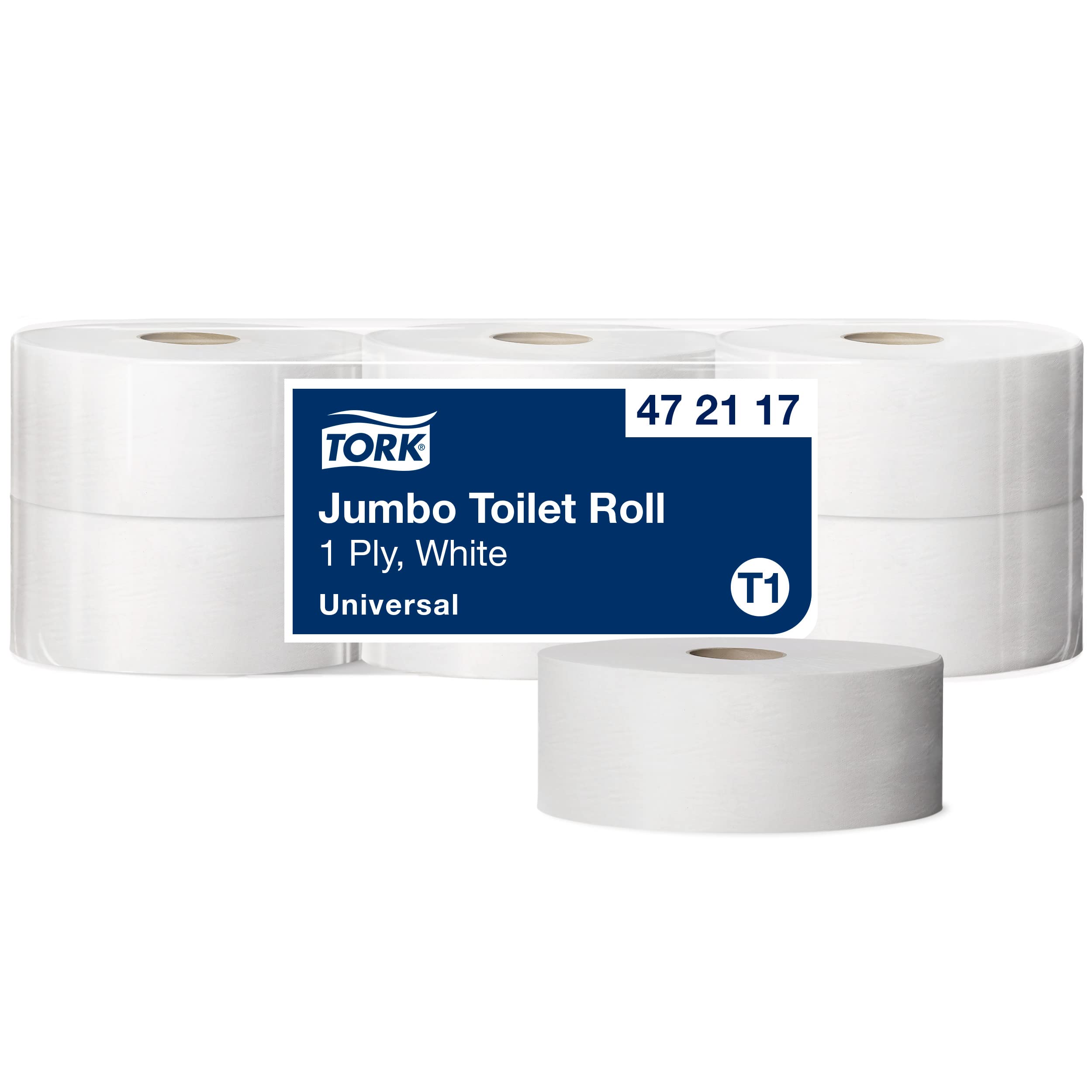 Tork Universal 472117 carta igienica jumbo 6 rotoli 1 velo 650 m
