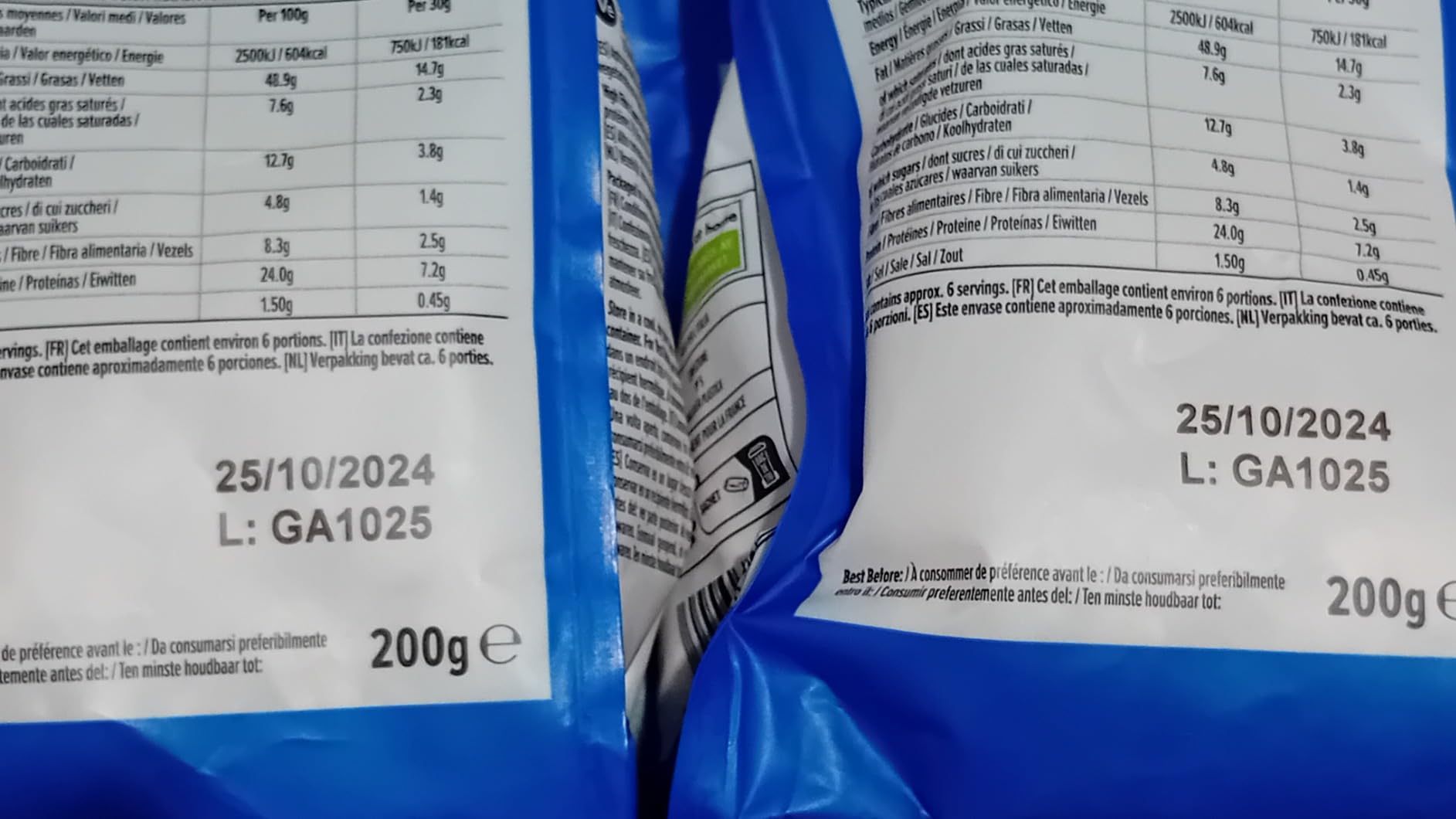 by Amazon Arachidi Tostate e Salate 500g Proteiche