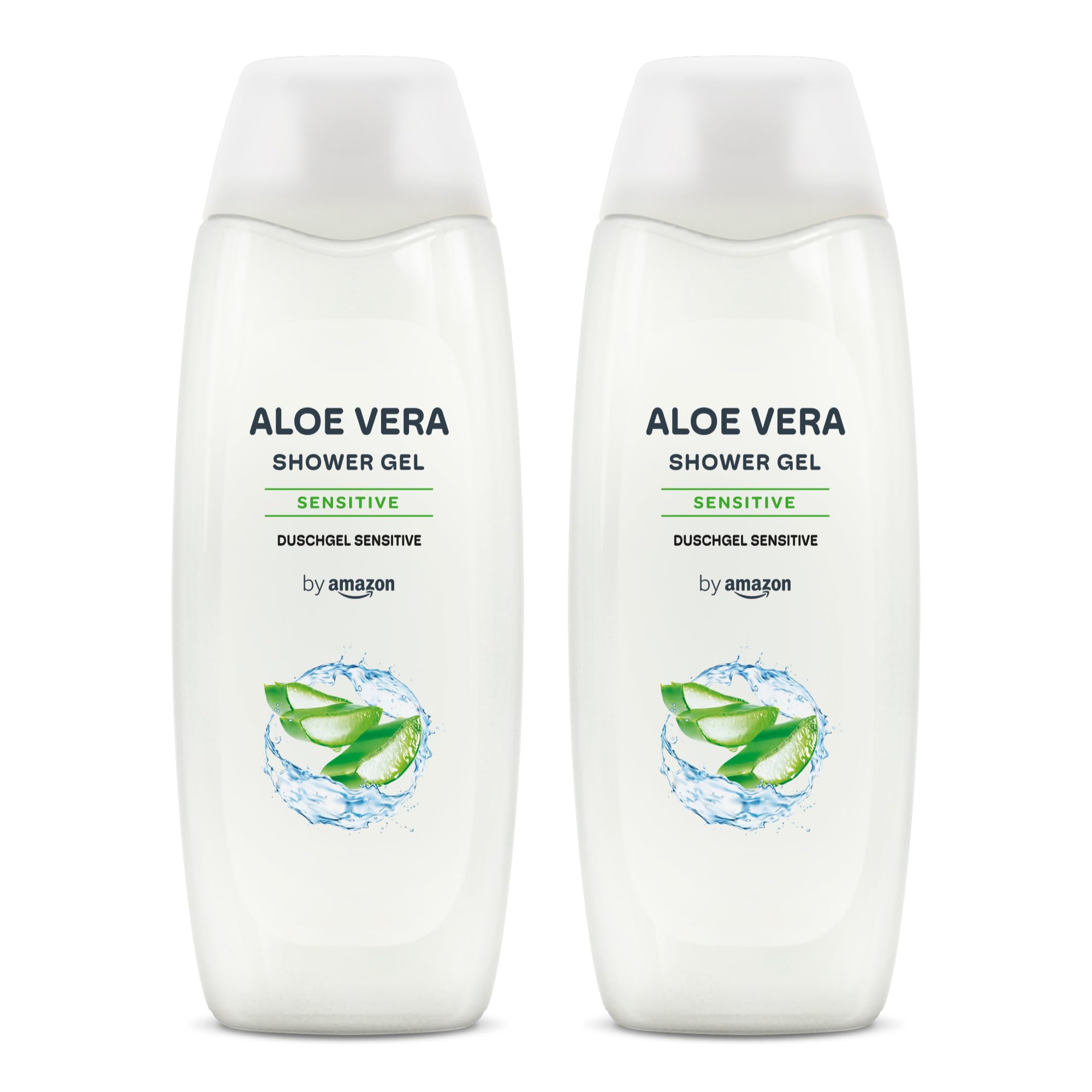 by Amazon Gel Doccia Aloe Vera pH Neutro 2x500 ml