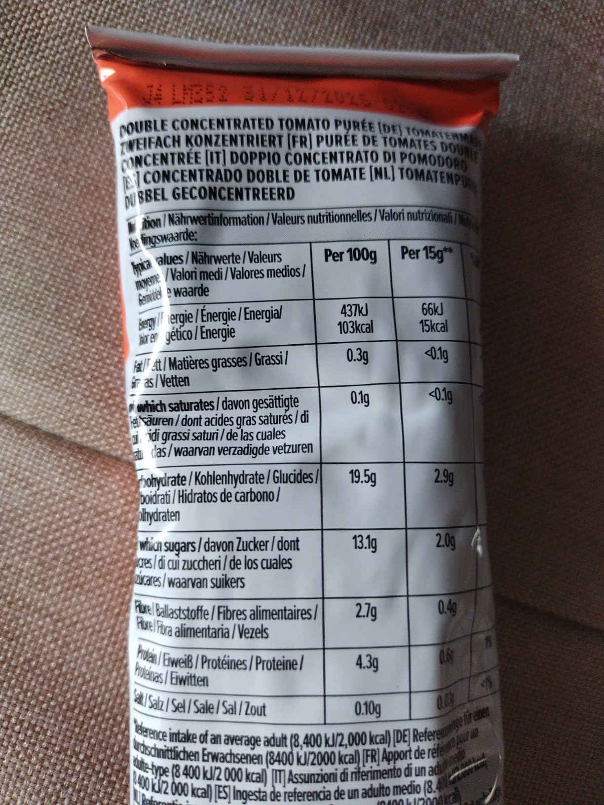 by Amazon Doppio Concentrato di pomodoro 200 g italiano
