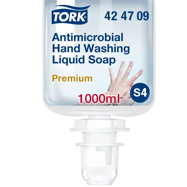 Tork 424709 sapone liquido antibatterico 1000 ml inodore