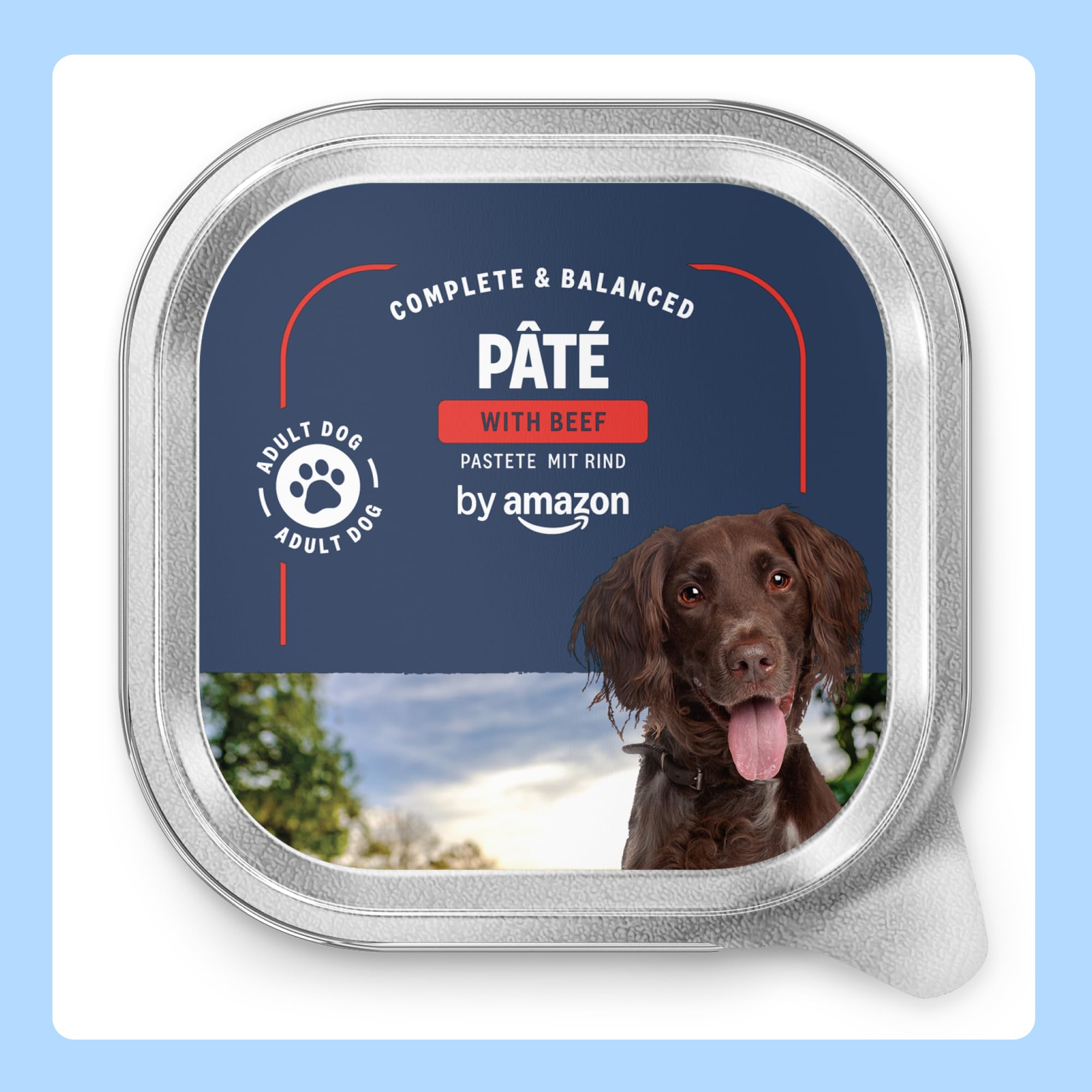 by Amazon Paté di Manzo Cibo Umido per Cani 300 g x10