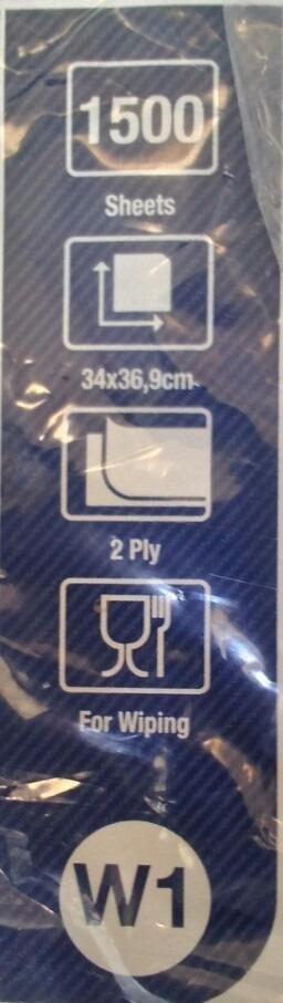 Tork 130050 QuickDry rotolone carta blu 510m 1 pezzo