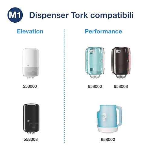 Tork Universal 120123 carta asciugatura M1 11 rotoli 1 velo