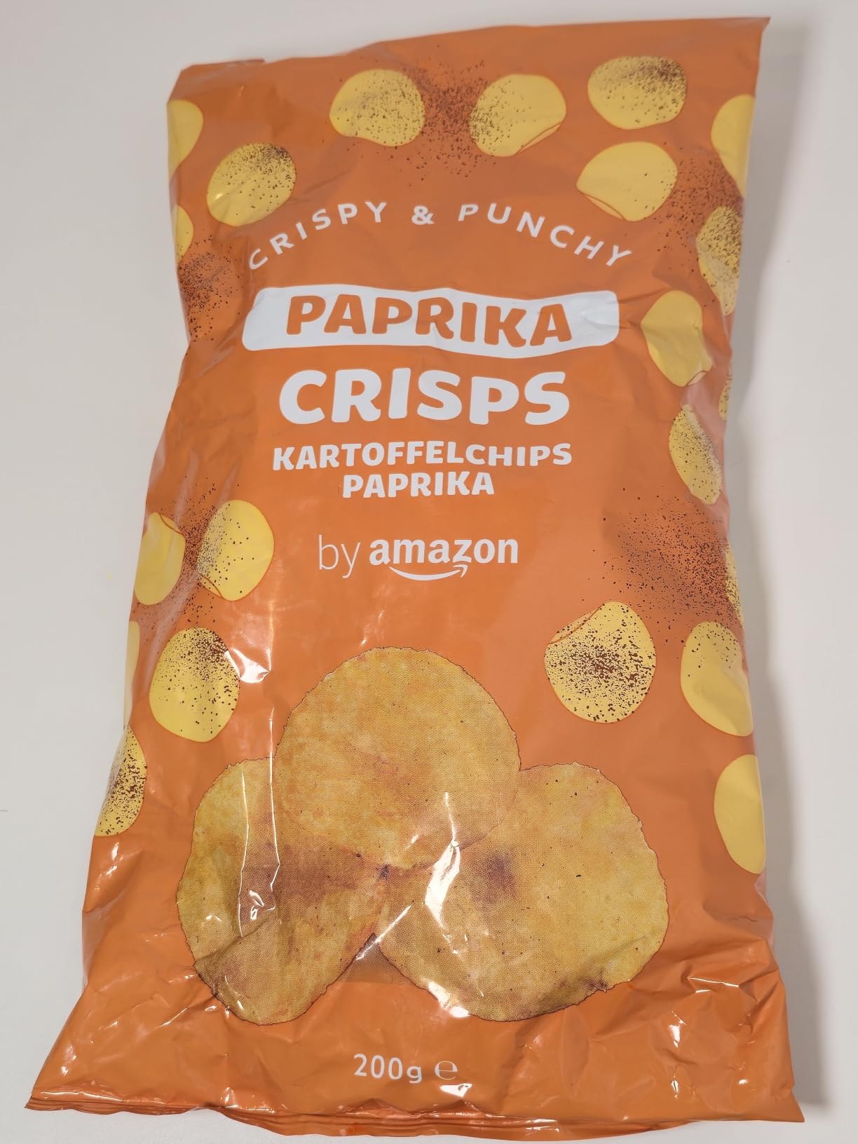 by Amazon patatine paprika 200g croccanti vegetariane