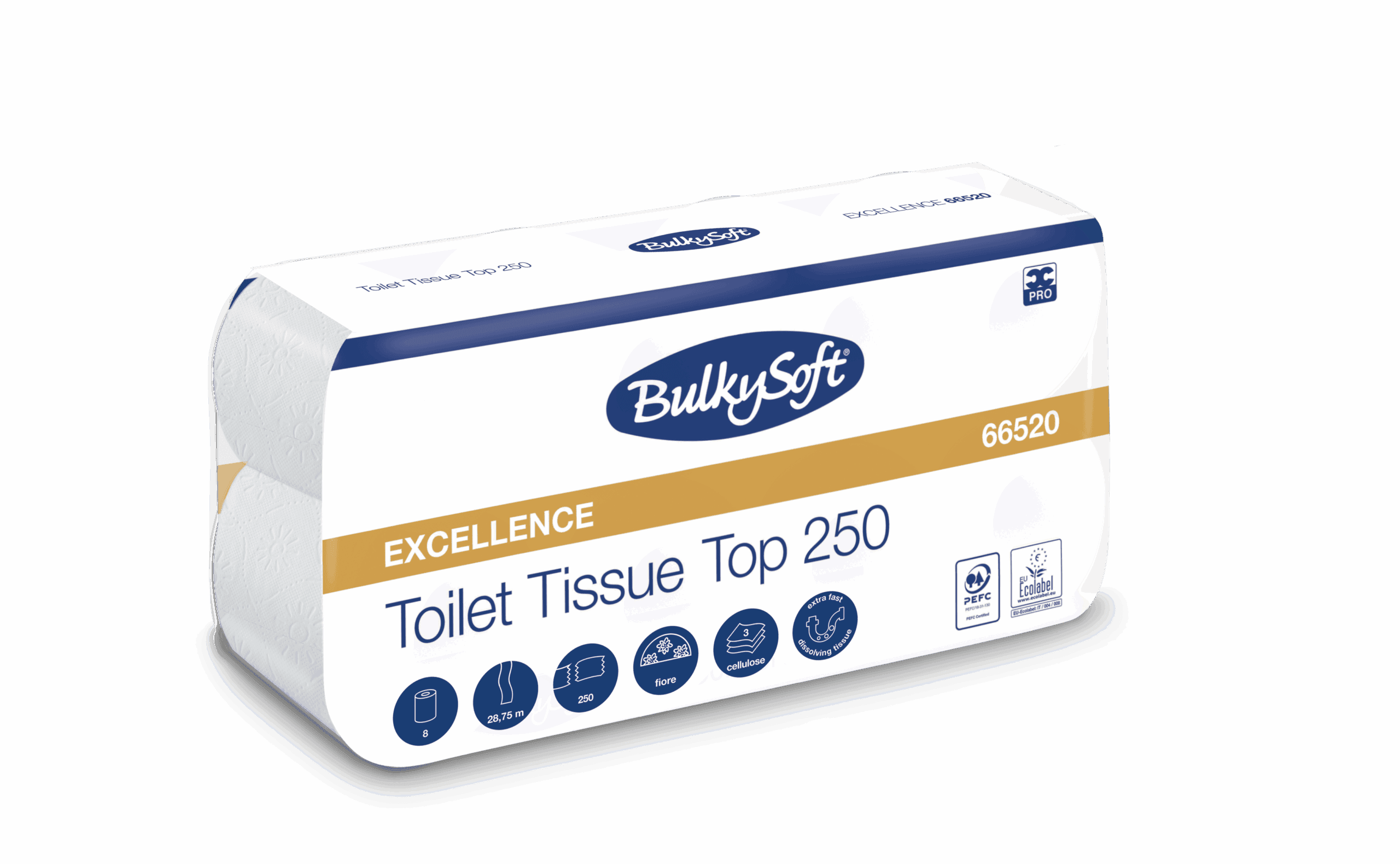 Bulkysoft Excellence carta igienica Top 250