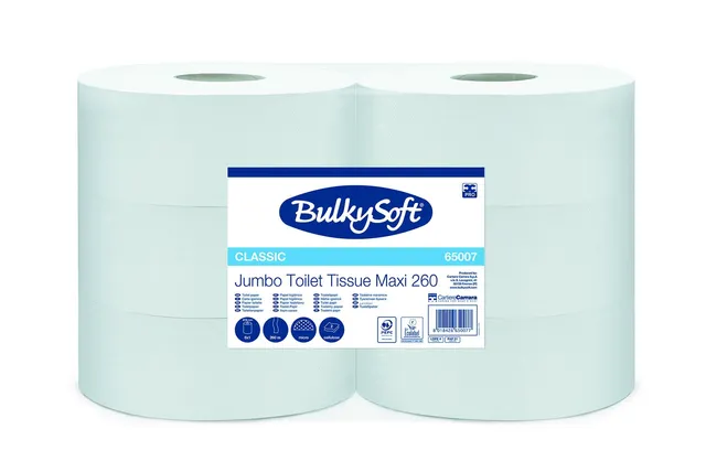 Bulkysoft Classic Maxi 260 carta igienica jumbo