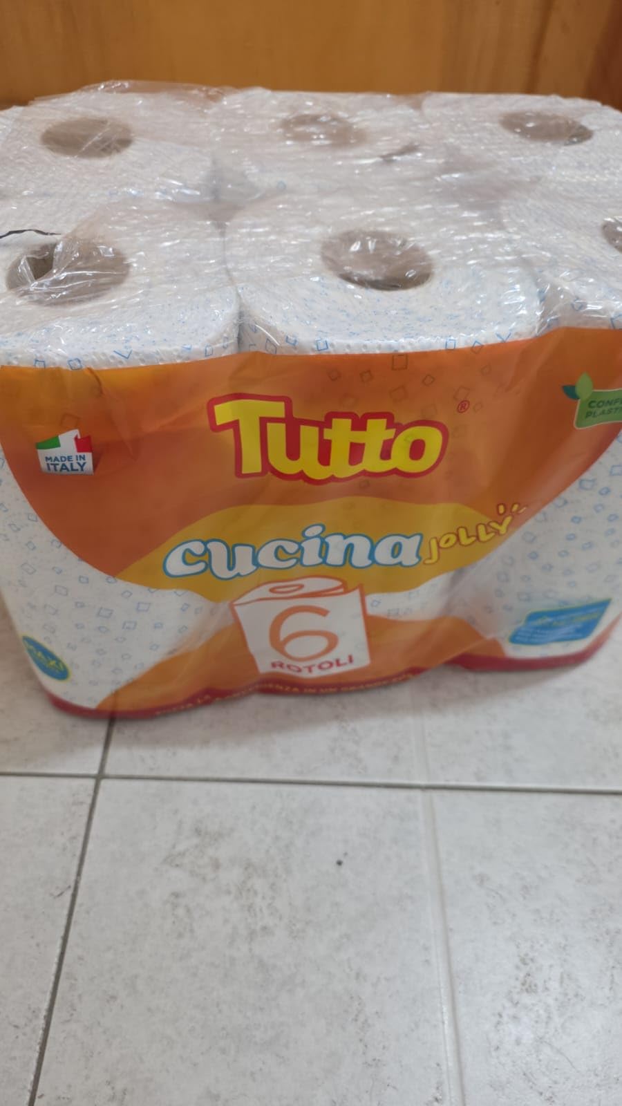 Tutto Cucina Jolly Asciugatutto Decorato 6 Rotoli