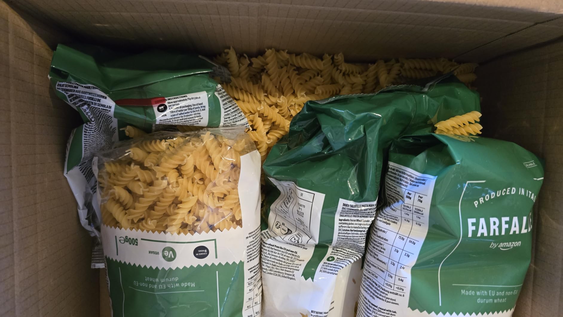 by Amazon Fusilli pasta grano duro 500 g Italia
