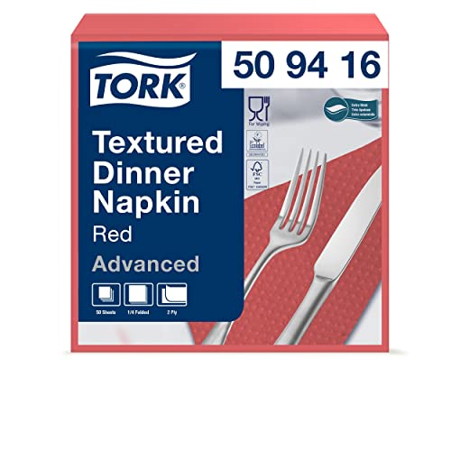 Tork Dinner 509416 tovaglioli rossi 900 pezzi 2 veli