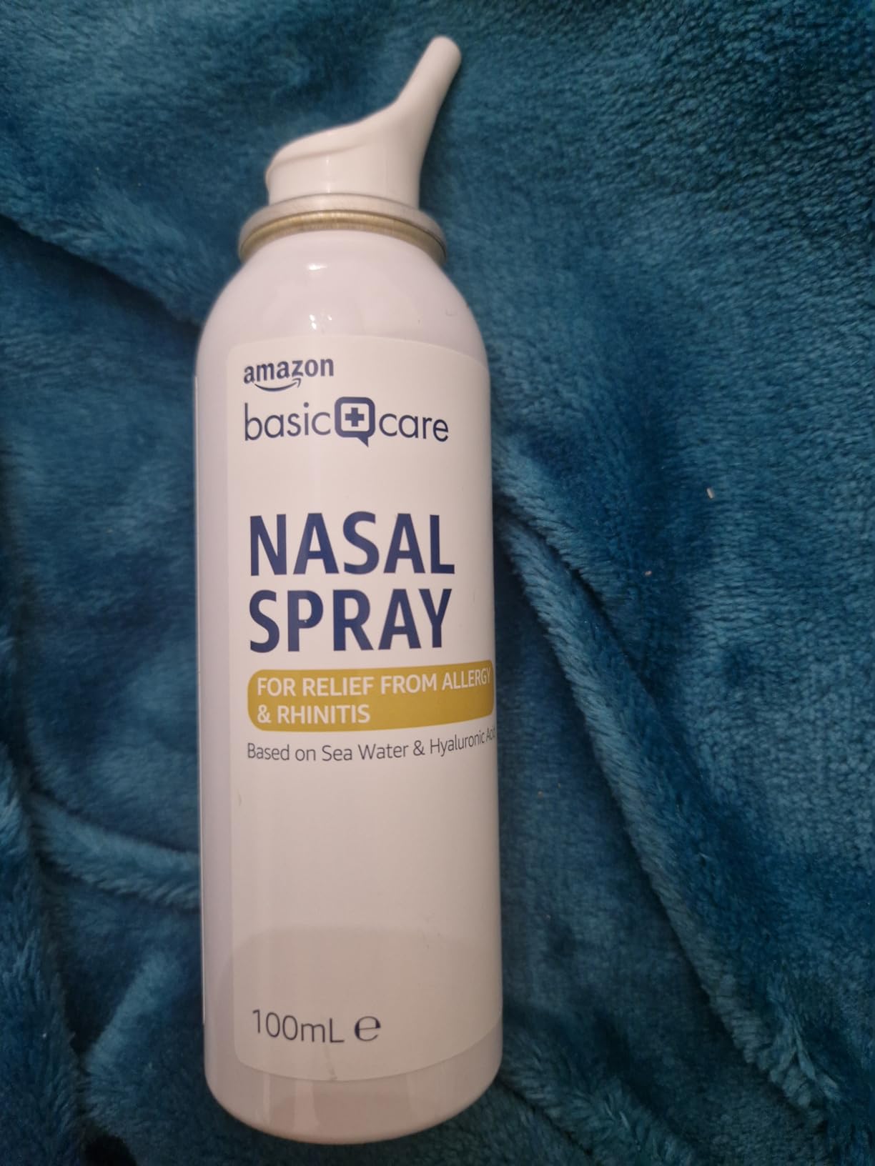 by Amazon Basic Care Spray Nasale 100 ml Acqua di Mare Ipertonico