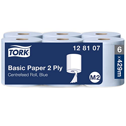 Tork Advanced 128107 carta asciugatura 6 rotoli 2 veli blu