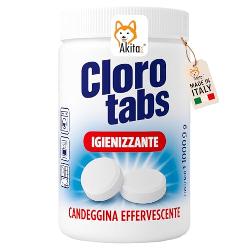 Akitaink Cloro Tabs pastiglie candeggina effervescente 1 kg