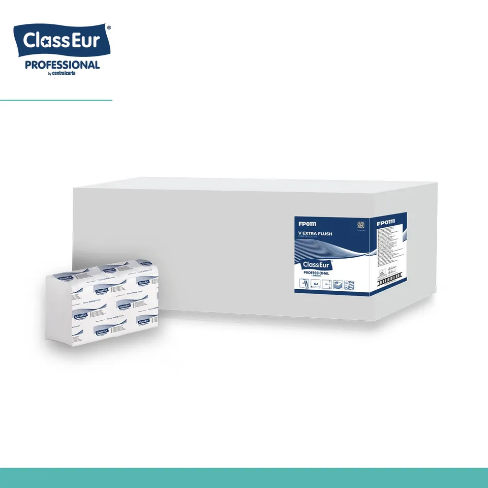 Centralcarta V Extra Flush Asciugamani Piegati a V