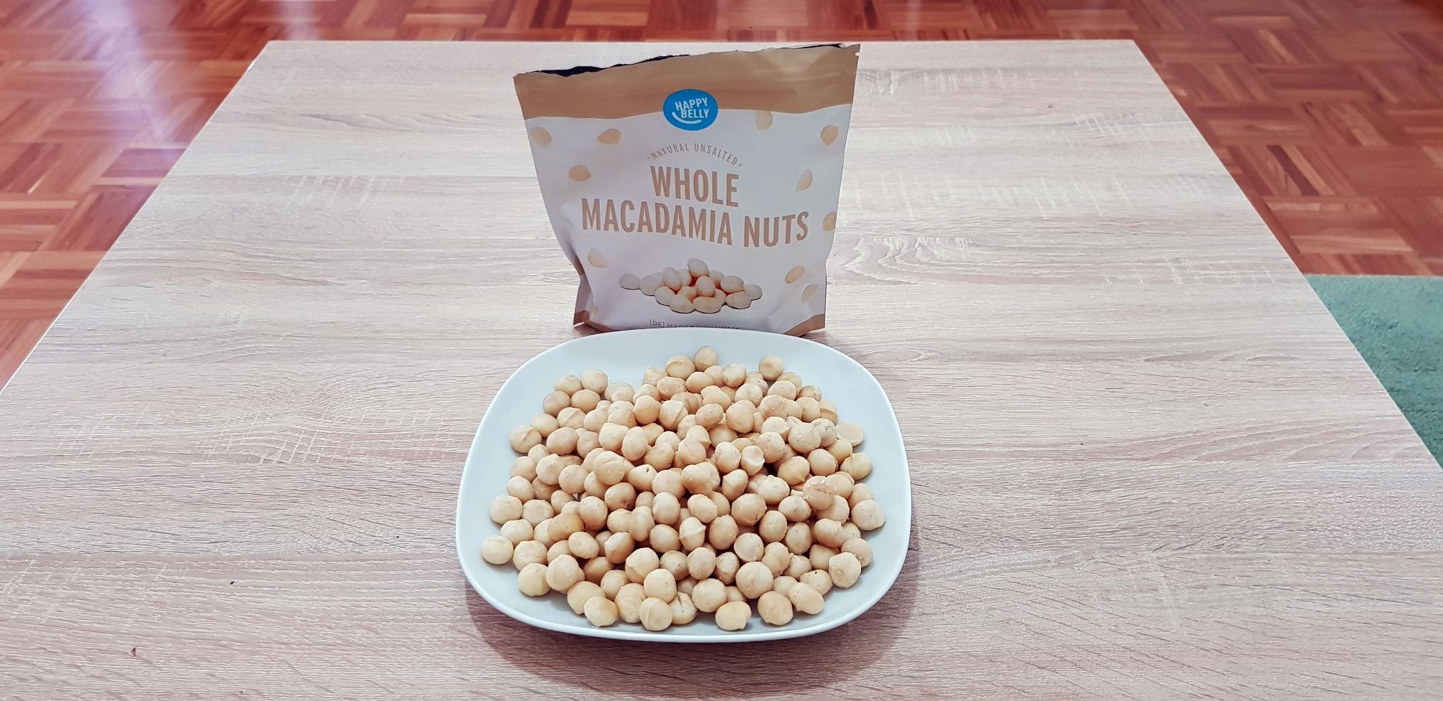 by Amazon Noci di Macadamia Intere 500 g Non Salate Vegane