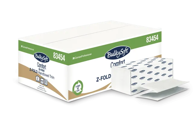 Bulkysoft Comfort Z-Fold 2V Trim asciugamani carta