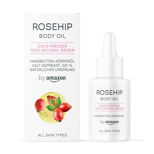 by Amazon Olio corpo rosa canina 30 ml nutriente