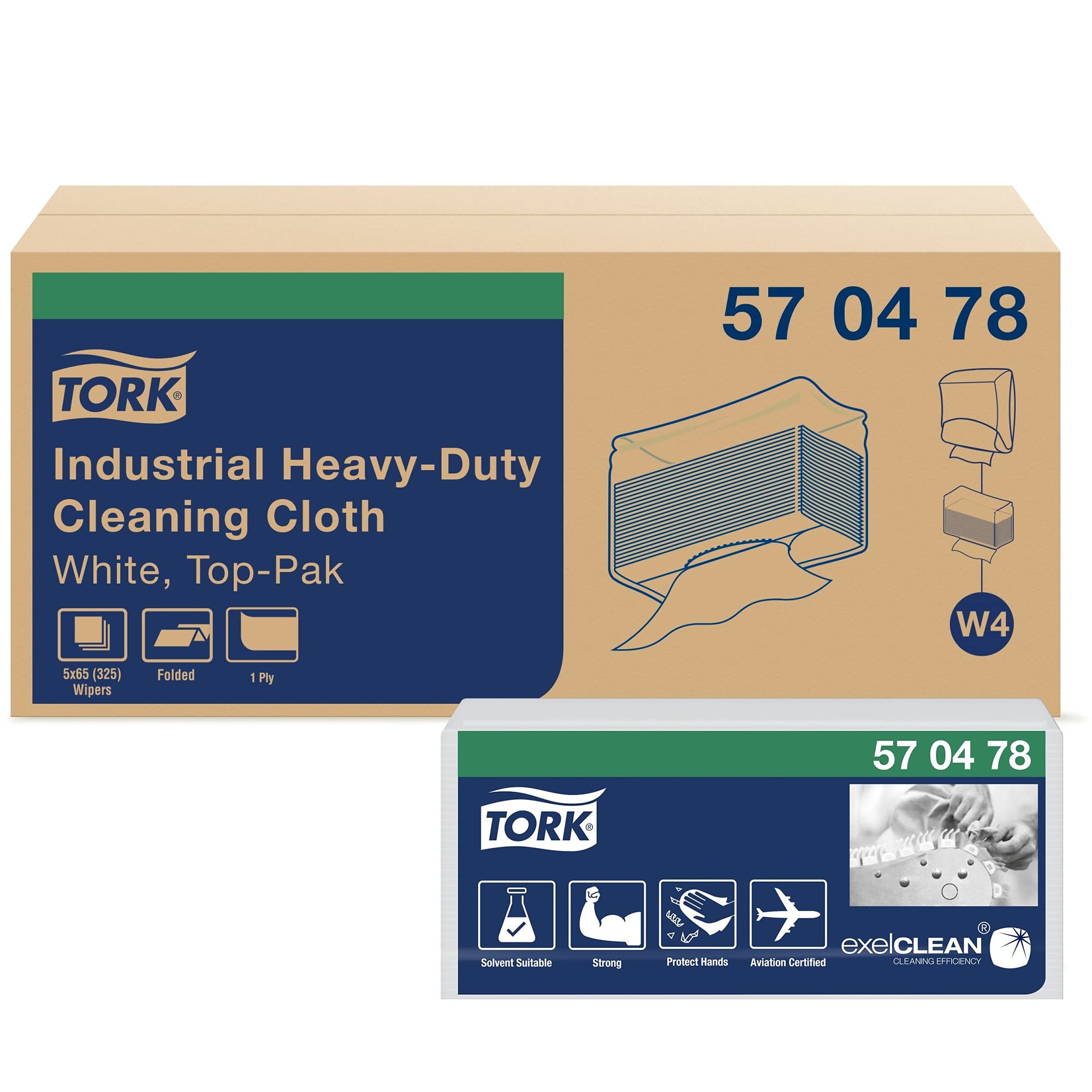 Tork Extra Strong 570478 panni pulizia 5x65 extra resistenti