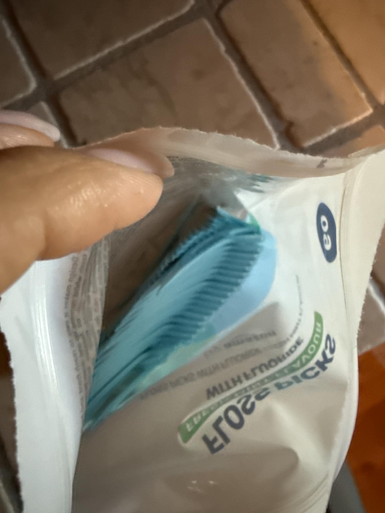 by Amazon Forcelle Interdentali Menta 180 pz Fluorurate