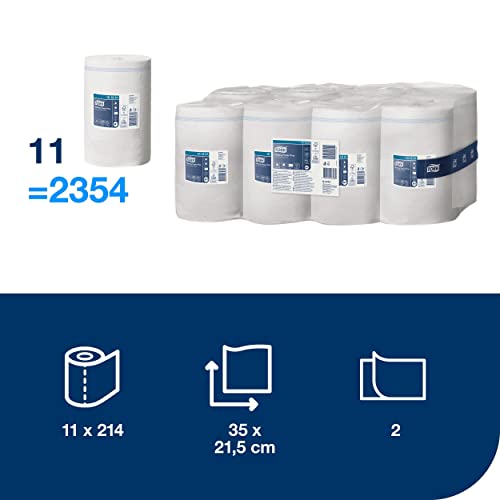 Tork Plus M1 carta asciugatura 11 rotoli 75 m 2 veli