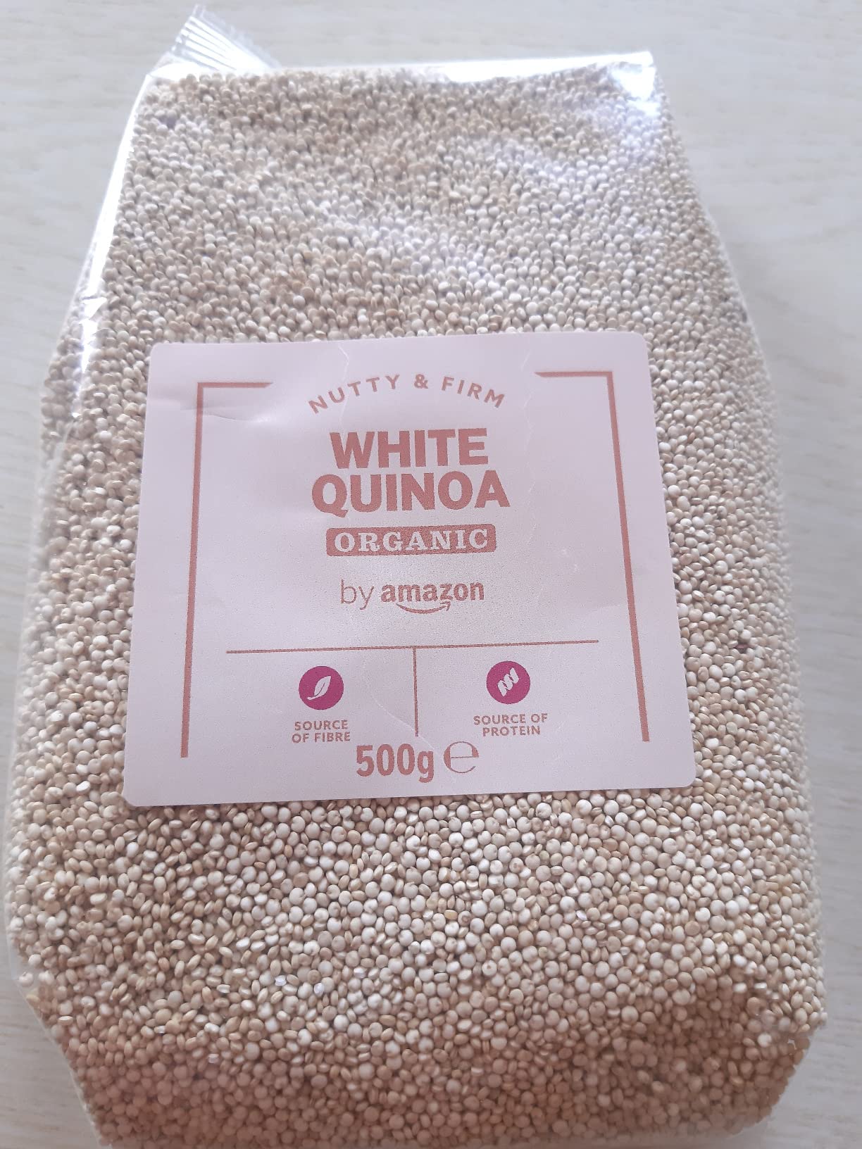 by Amazon Quinoa Biologica Bianca 500 g fonte di fibre