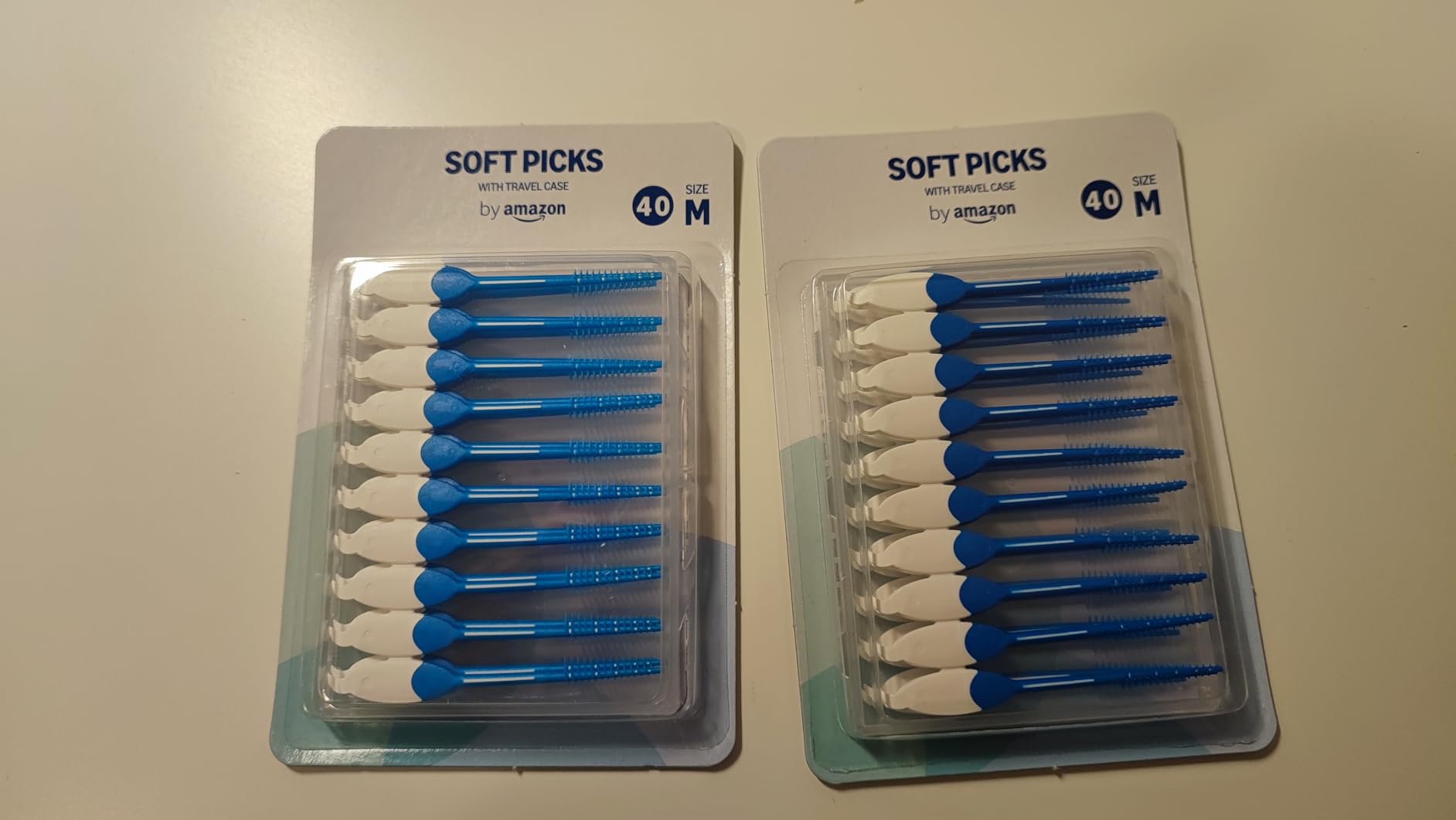 by Amazon Scovolini Morbidi Misura Normale interdentali 80 pezzi blu