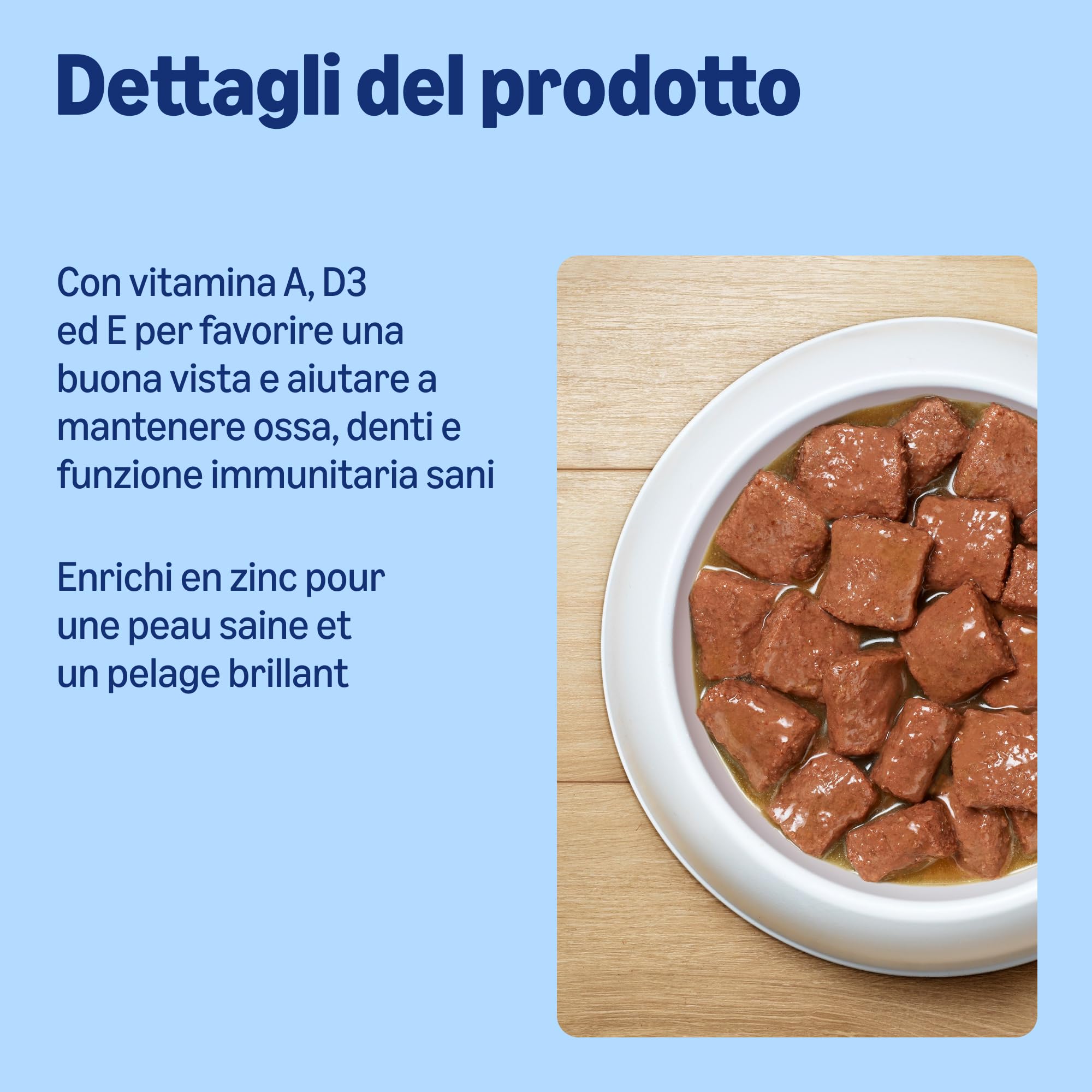 by Amazon Bocconcini Manzo in Salsa Cibo Umido 6x1,24kg