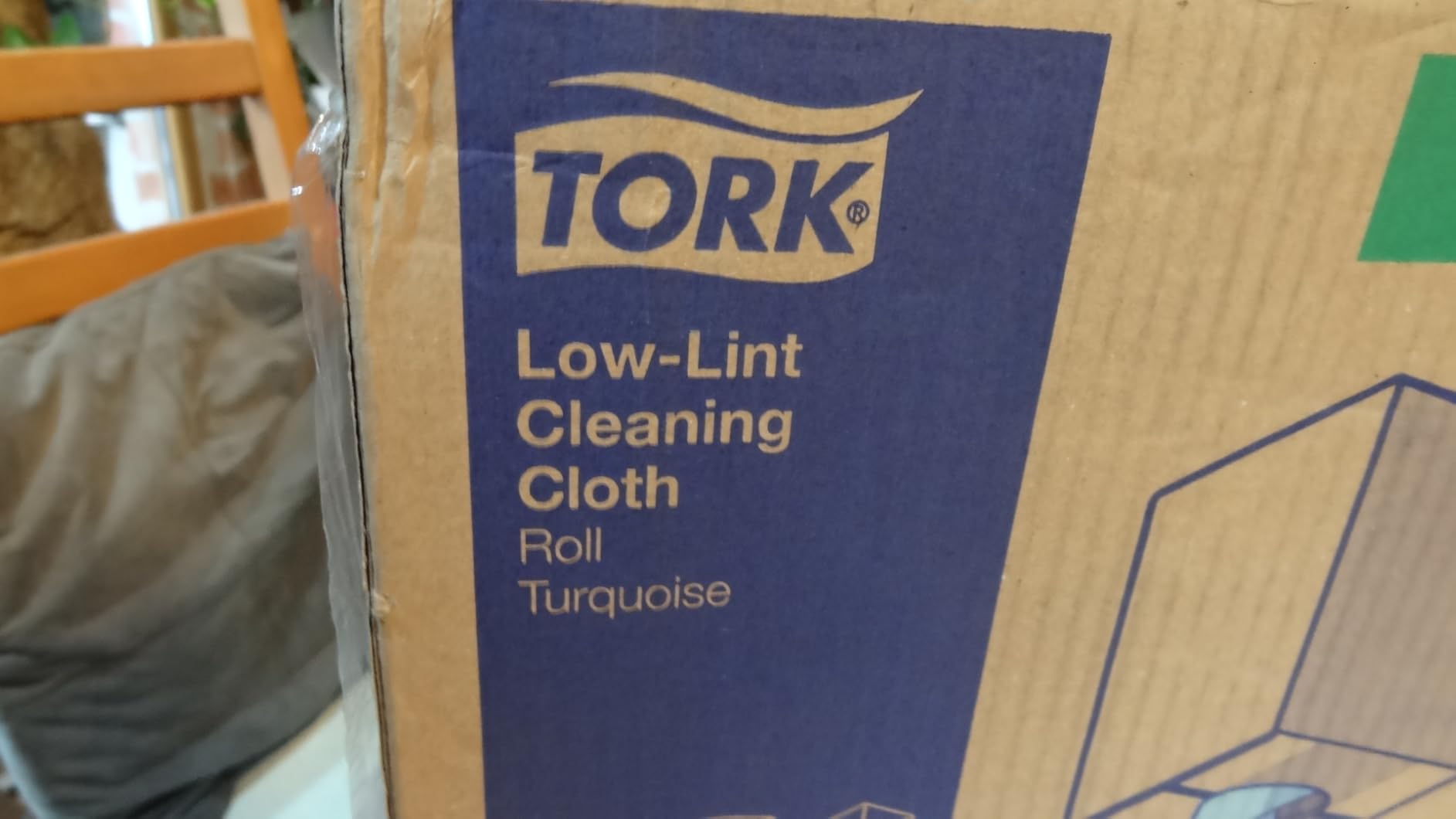 Tork 190494 panno pulizia rotolo turchese 180 m senza residui