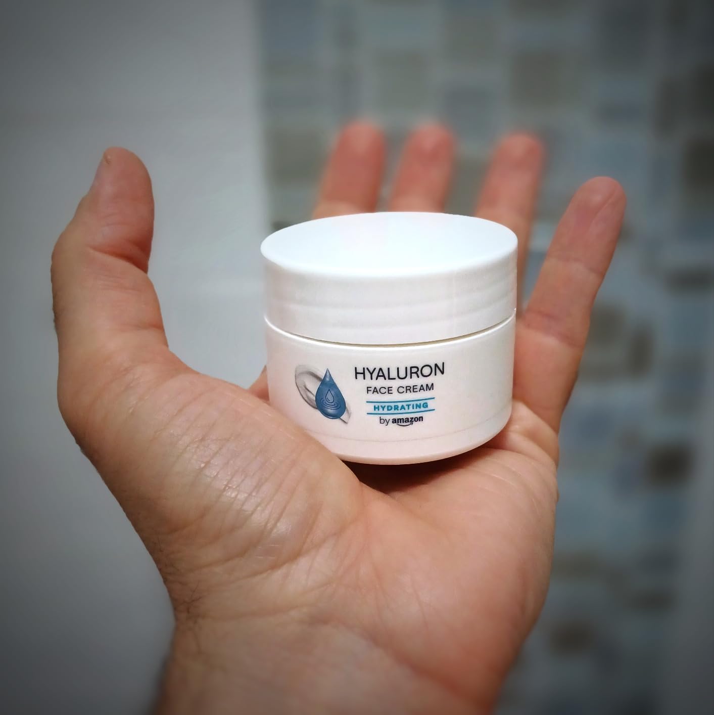 by Amazon Crema Viso Acido Ialuronico 50 ml Pelle Sensibile