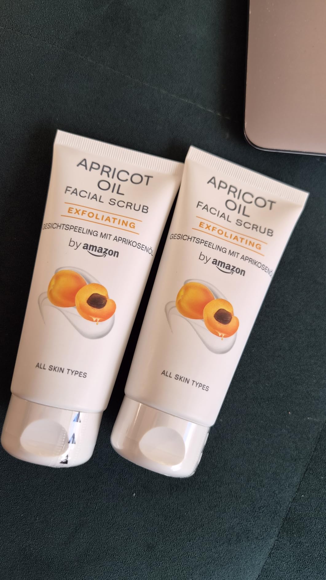 by Amazon Albicocca Scrub Viso 2x100 ml esfoliante