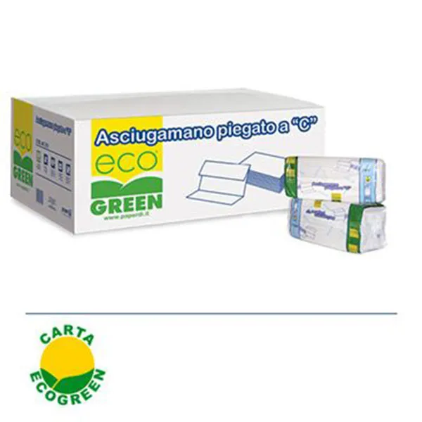 Cesa Carta Eco asciugamani piegati a C